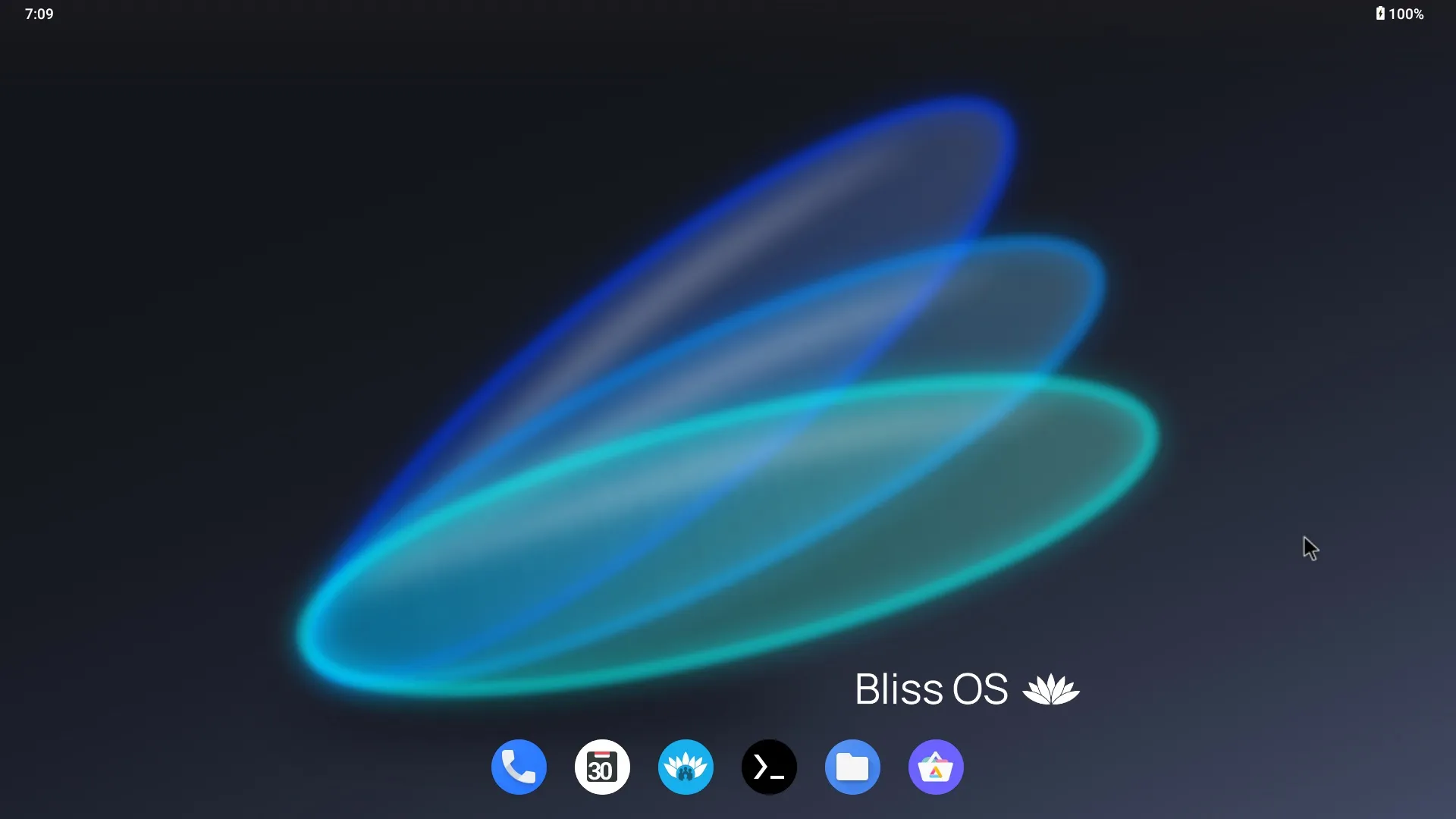 Bliss OS screenshot